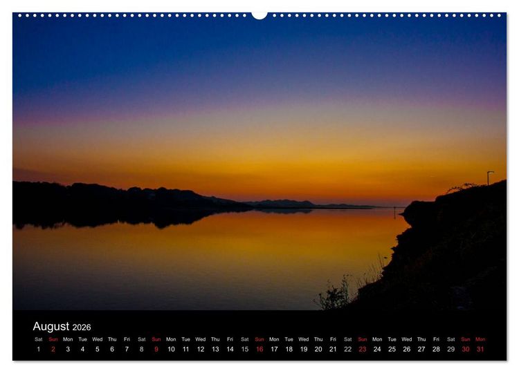 Produktbild: Landsapes of Donegal (High Quality Premium Wall Calendar 2026 DIN A2 landscape),CALVENDO 12 Month Wall Calendar
