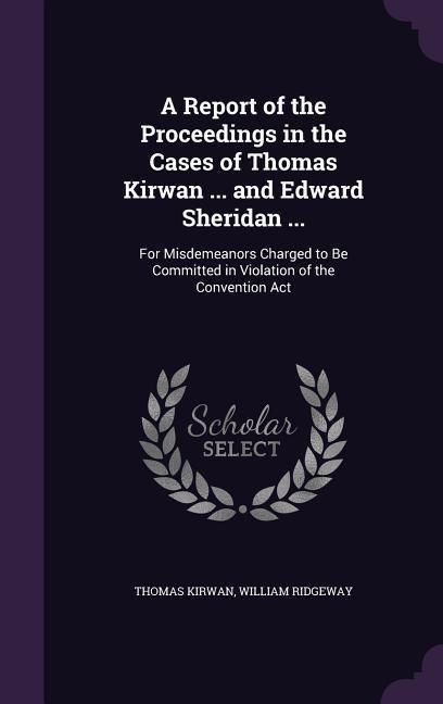 Produktbild: Report Of The Proceedings in T