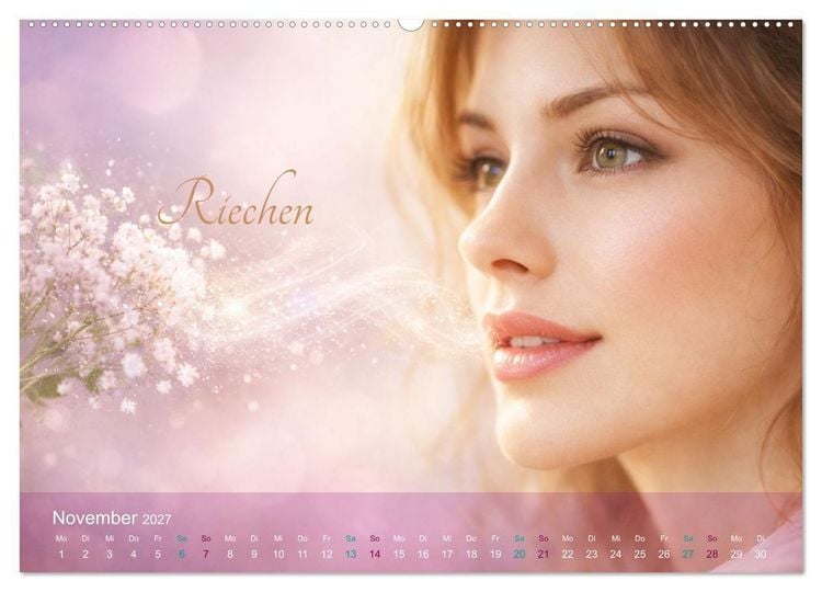 Produktbild: Sinnesmomente - Eine Reise durch die Wahrnehmung (Wandkalender 2027 DIN A2 quer), CALVENDO Monatskalender