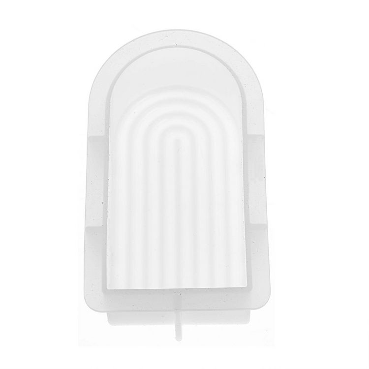 Produktbild: Silikon-Kerzengie&szlig;form Bogen klein 12x6x3,7cm