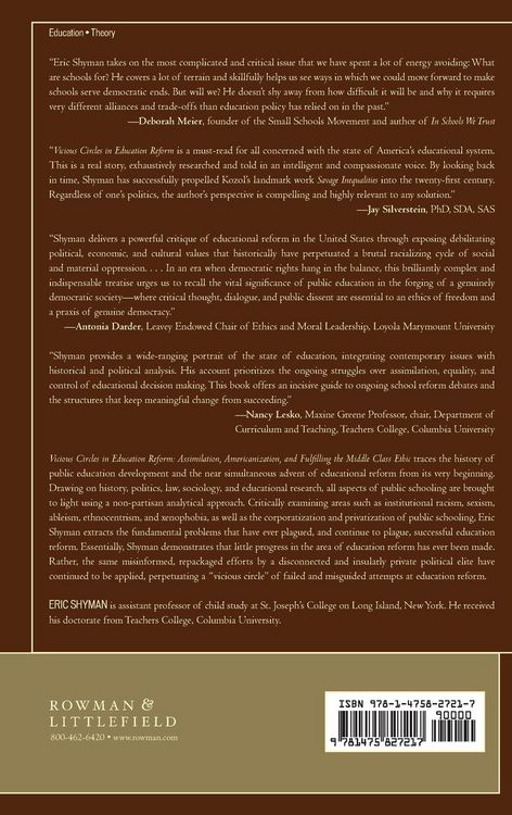 Produktbild: Vicious Circles in Education Reform