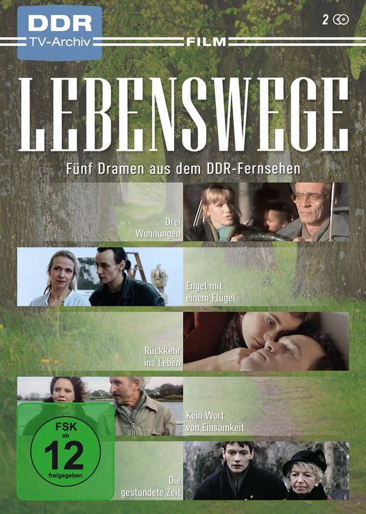 Produktbild: Lebenswege - F&uuml;nf Dramen aus dem DDR-Fernsehen (DDR TV-Archiv) [2 DVDs]