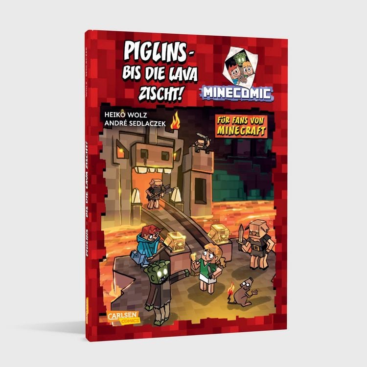 Produktbild: Piglins &ndash; bis die Lava zischt! - F&uuml;r Fans von Minecraft
