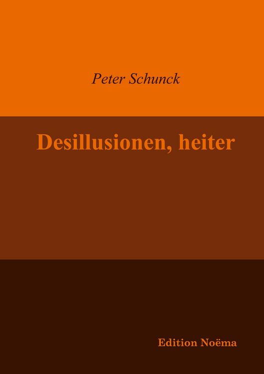 Produktbild: Desillusionen, heiter