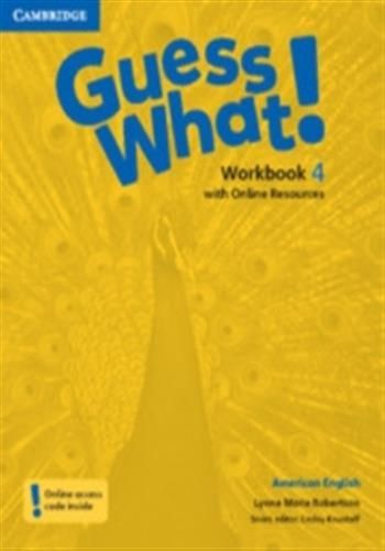 Produktbild: Guess What! American English Level 4 Workbook with Online Resources