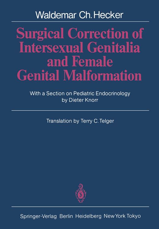 Produktbild: Surgical Correction of Intersexual Genitalia and Female Genital Malformation