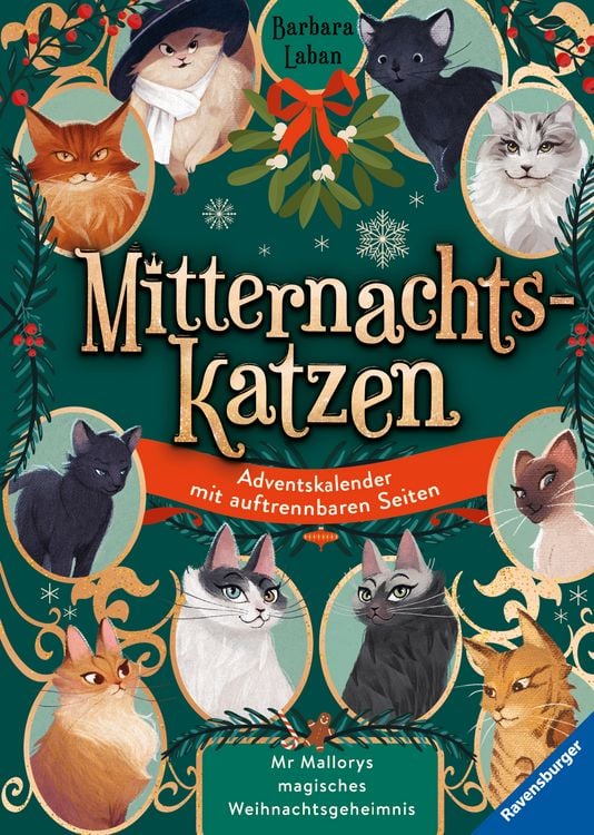 Produktbild: Mitternachtskatzen - Mr Mallorys magisches Weihnachtsgeheimnis.