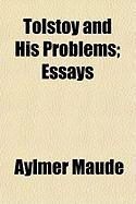 Produktbild: Tolstoy and His Problems; Essays