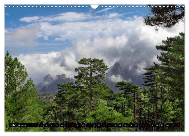 Produktbild: Korsika - Insel der Gegens&auml;tze (Wandkalender 2026 DIN A3 quer), CALVENDO Monatskalender