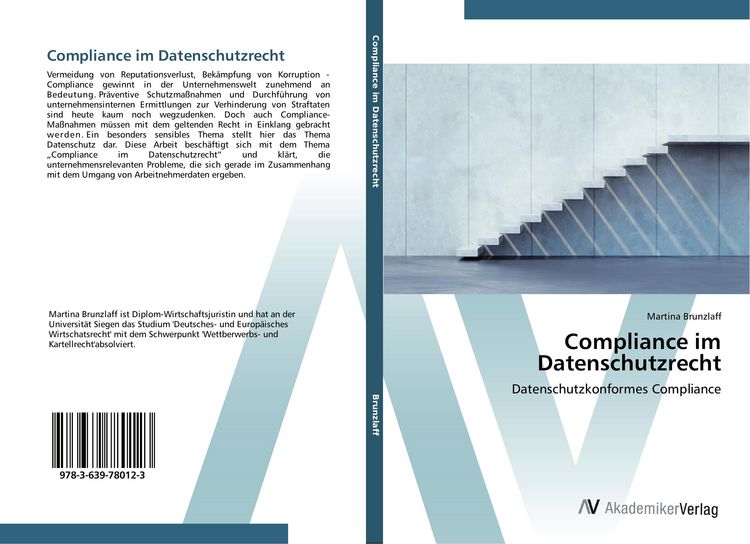 Produktbild: Compliance im Datenschutzrecht