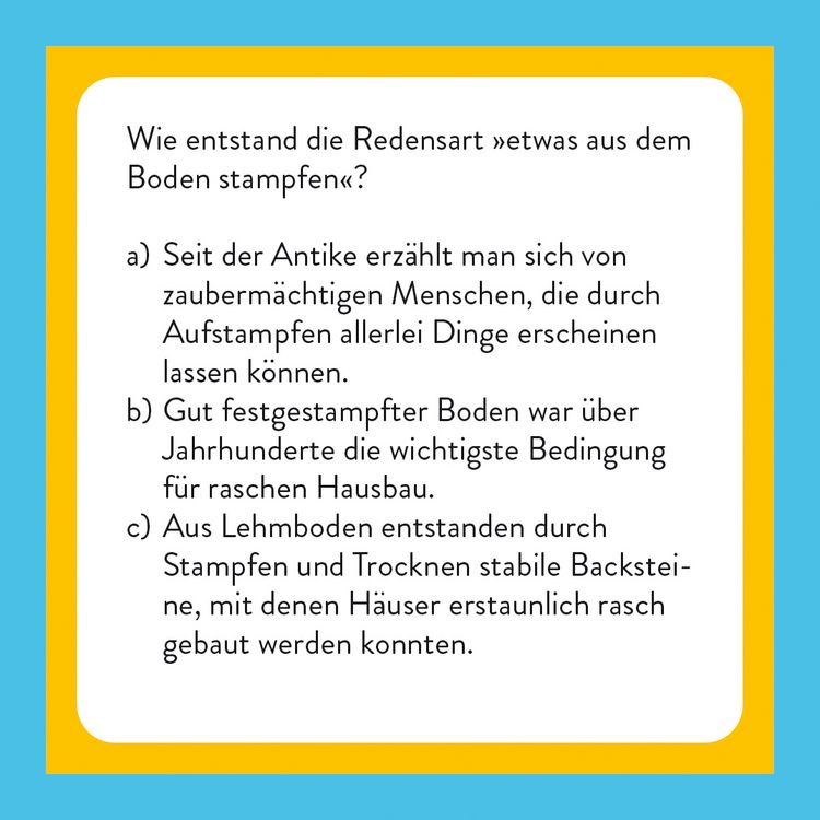 Produktbild: Der springende Punkt - Das Sprichw&ouml;rter-Quiz