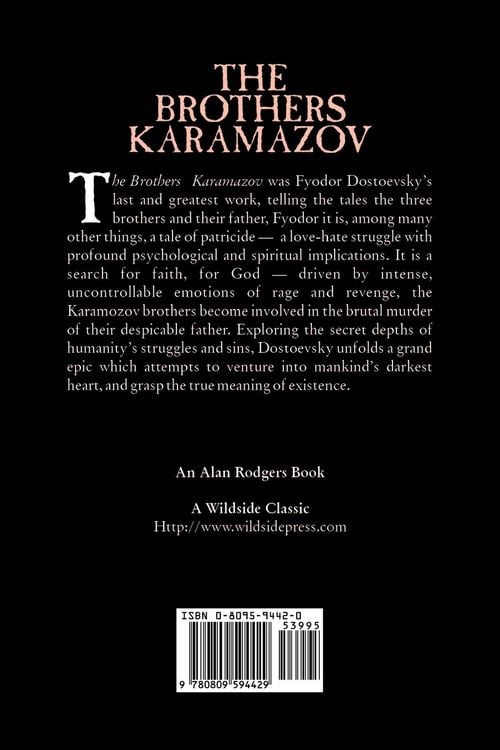 Produktbild: The Brothers Karamazov by Fyodor Mikhailovich Dostoevsky, Fiction, Classics