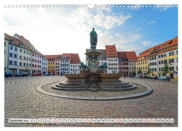 Produktbild: Freiberg Impressionen (Wandkalender 2026 DIN A3 quer), CALVENDO Monatskalender