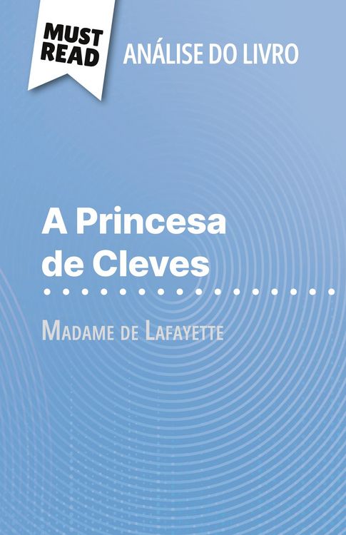 Produktbild: A Princesa de Cleves de Madame de Lafayette (An&aacute;lise do livro)
