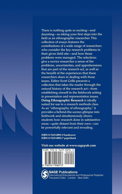 Produktbild: Doing Ethnographic Research