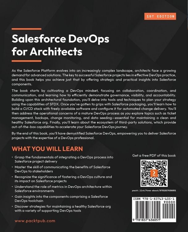 Produktbild: Salesforce DevOps for Architects