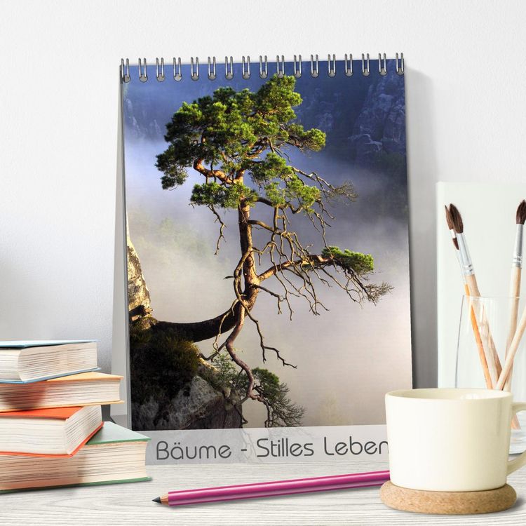 Produktbild: B&auml;ume - Stilles Leben (Tischkalender 2026 DIN A5 hoch), CALVENDO Monatskalender