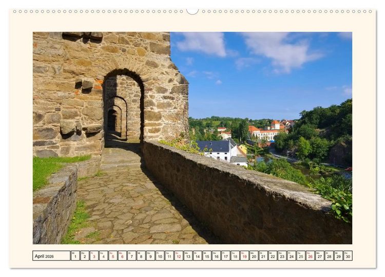 Produktbild: Bautzen - Rundgang durch die mittelalterliche Stadt (hochwertiger Premium Wandkalender 2026 DIN A2 quer), Kunstdruck in Hochglanz