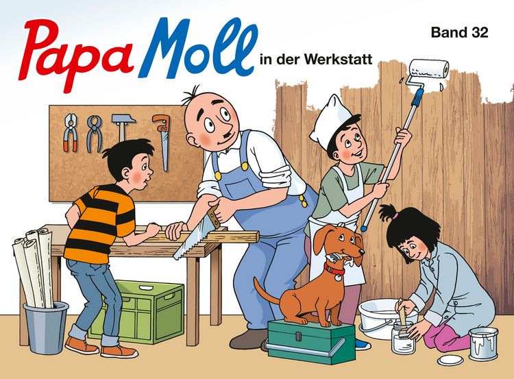Produktbild: Papa Moll in der Werkstatt
