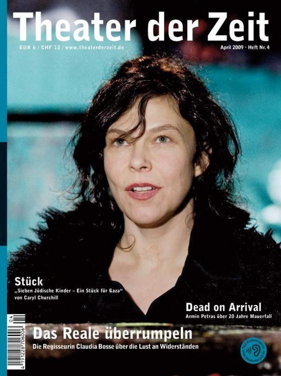 Produktbild: Theater der Zeit - 01. April 2009