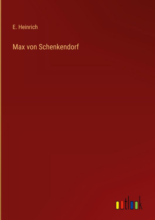 Produktbild: Max von Schenkendorf