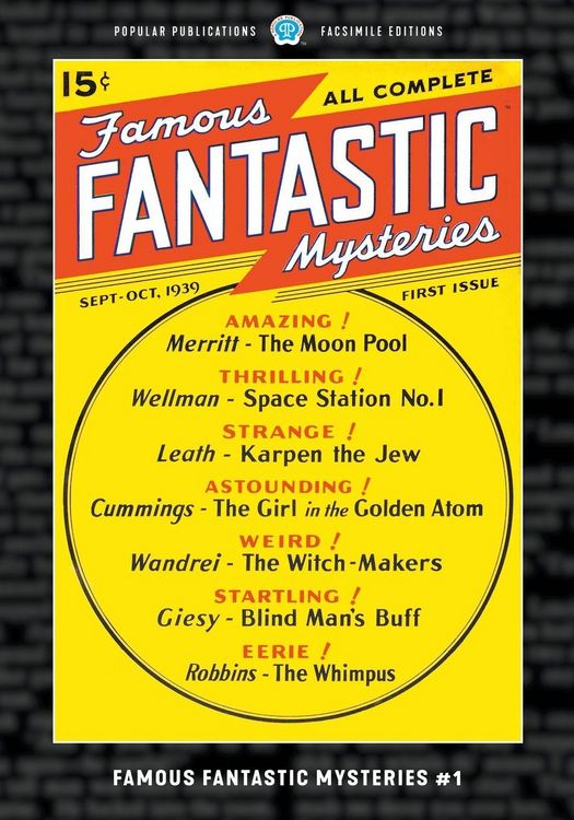 Produktbild: Famous Fantastic Mysteries #1