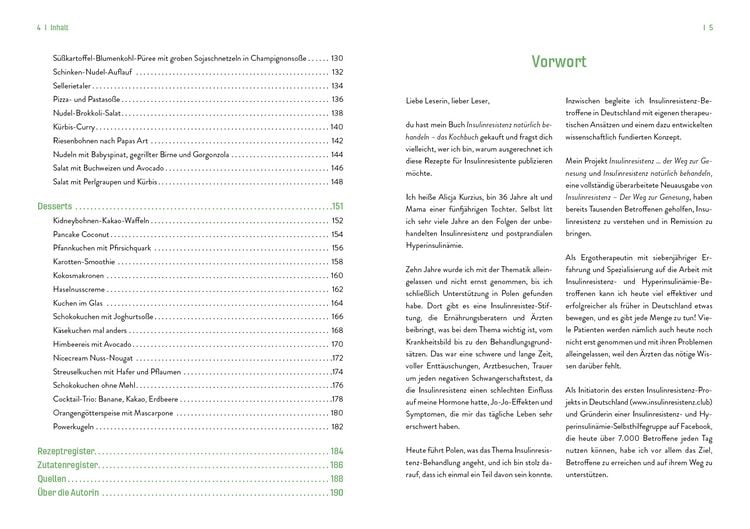 Produktbild: Insulinresistenz nat&uuml;rlich behandeln - Das Kochbuch