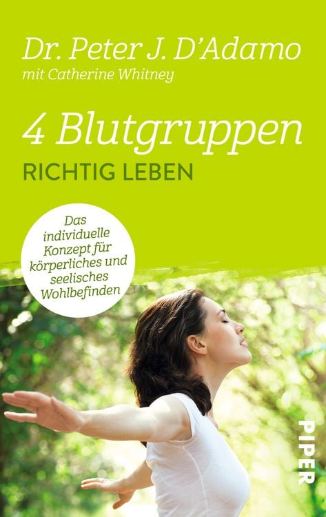 Produktbild: 4 Blutgruppen - Richtig leben
