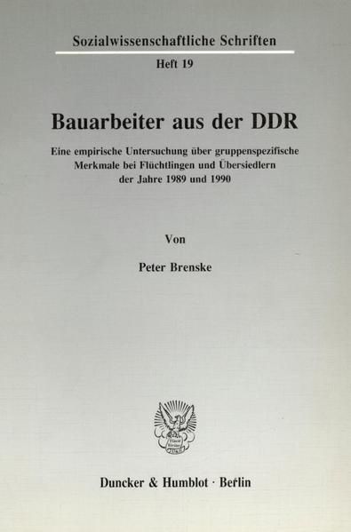 Produktbild: Bauarbeiter aus der DDR.