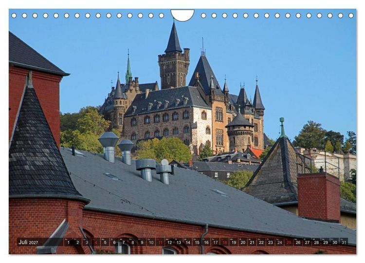 Produktbild: Wernigerode (Wandkalender 2027 DIN A4 quer), CALVENDO Monatskalender