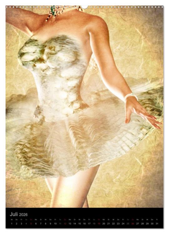 Produktbild: Ballerina Collection (hochwertiger Premium Wandkalender 2026 DIN A2 hoch), Kunstdruck in Hochglanz