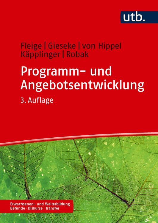 Produktbild: Programm- und Angebotsentwicklung