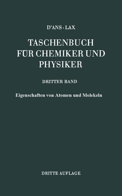 Produktbild: Eigenschaften von Atomen und Molekeln