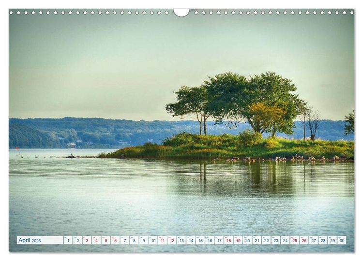 Produktbild: Flensburg Fjord (Wandkalender 2026 DIN A3 quer), CALVENDO Monatskalender