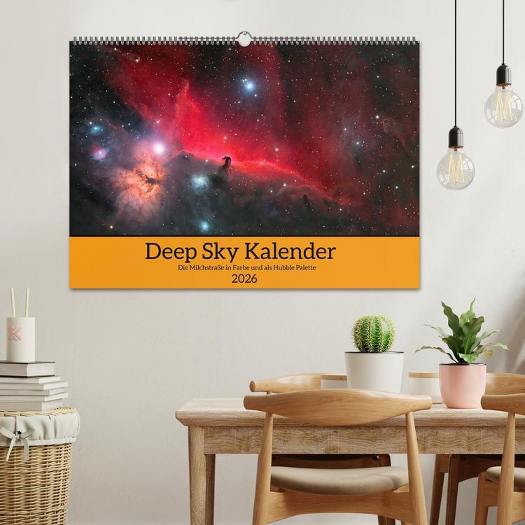 Produktbild: Deep Sky Kalender (Wandkalender 2026 DIN A2 quer), CALVENDO Monatskalender