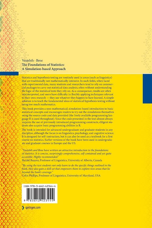 Produktbild: The Foundations of Statistics: A Simulation-based Approach