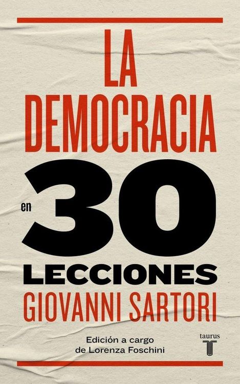 Produktbild: La democracia en treinta lecciones