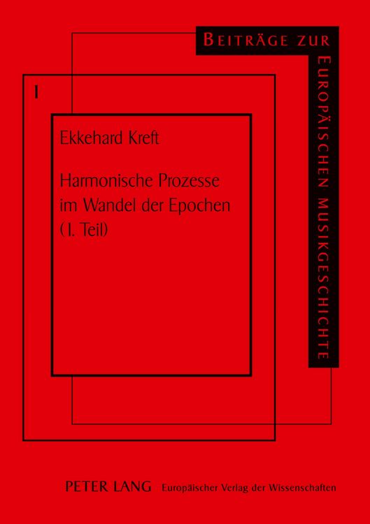 Produktbild: Harmonische Prozesse im Wandel der Epochen (1. Teil)