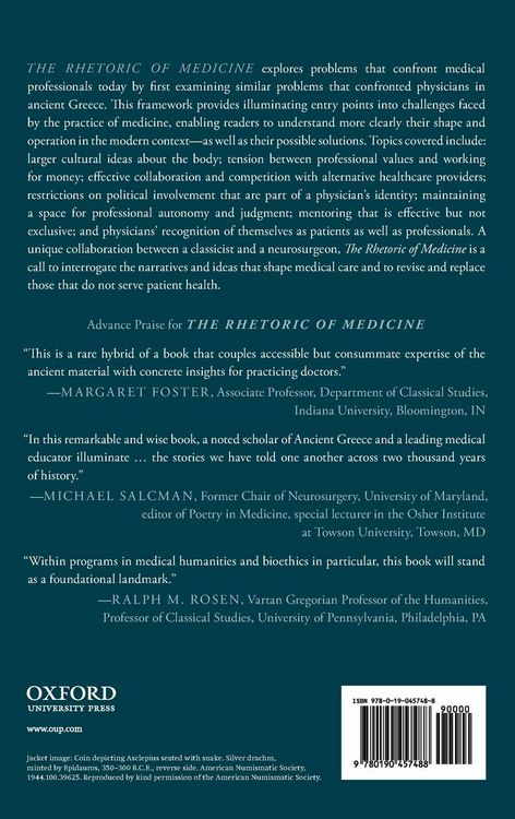 Produktbild: The Rhetoric of Medicine