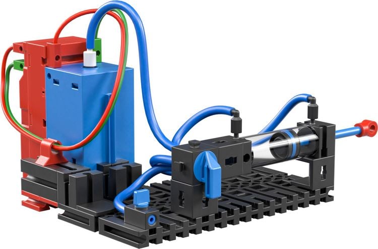 Produktbild: Fischertechnik 559876 - PROFI Strong Pneumatics, 6 Modelle, Konstruktionsbaukasten