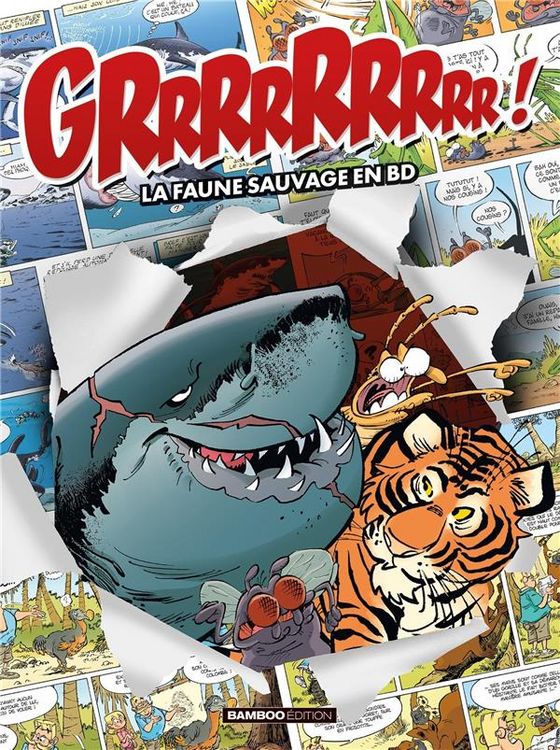 Produktbild: Grrrrrrrrr ! : la faune sauvage en BD : pack tomes 1, 4 et 5