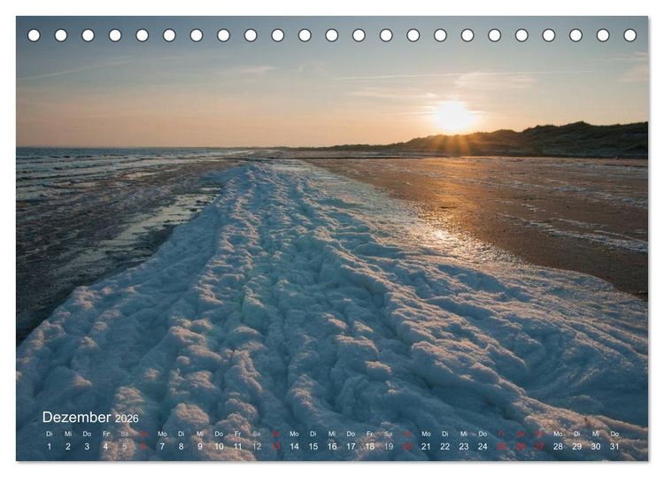 Produktbild: D&auml;nemarks Norden (Tischkalender 2026 DIN A5 quer), CALVENDO Monatskalender