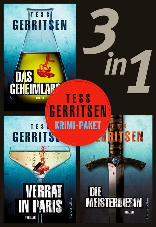 Produktbild: Tess Gerritsen - Krimi-Paket (3in1)