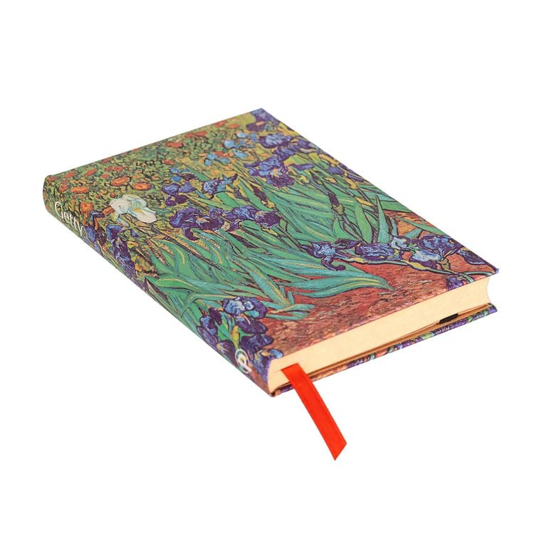 Produktbild: Hardcover Notizbuch, Van Goghs Schwertlilien, Mini, Unliniert