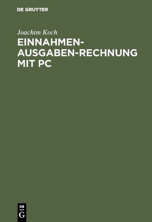 Produktbild: Einnahmen-Ausgaben-Rechnung mit PC