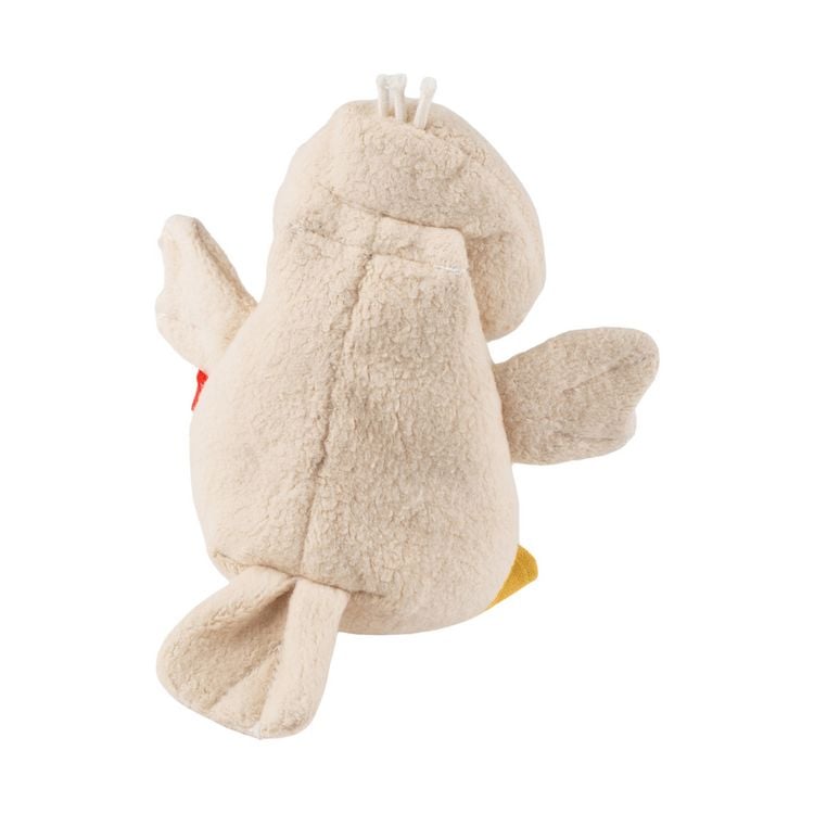 Produktbild: Sigikid 31259 - Knister-Greifling Ente mit Quietsche, 15 cm, Musselin/Teddystoff, sigibaby