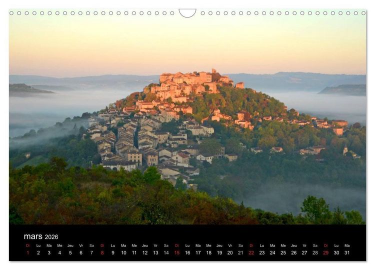Produktbild: Occitanie (Calendrier mural 2026 DIN A3 vertical), CALVENDO calendrier mensuel