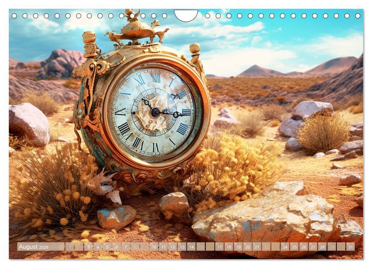 Produktbild: Surreale Uhren (Wandkalender 2026 DIN A4 quer), CALVENDO Monatskalender