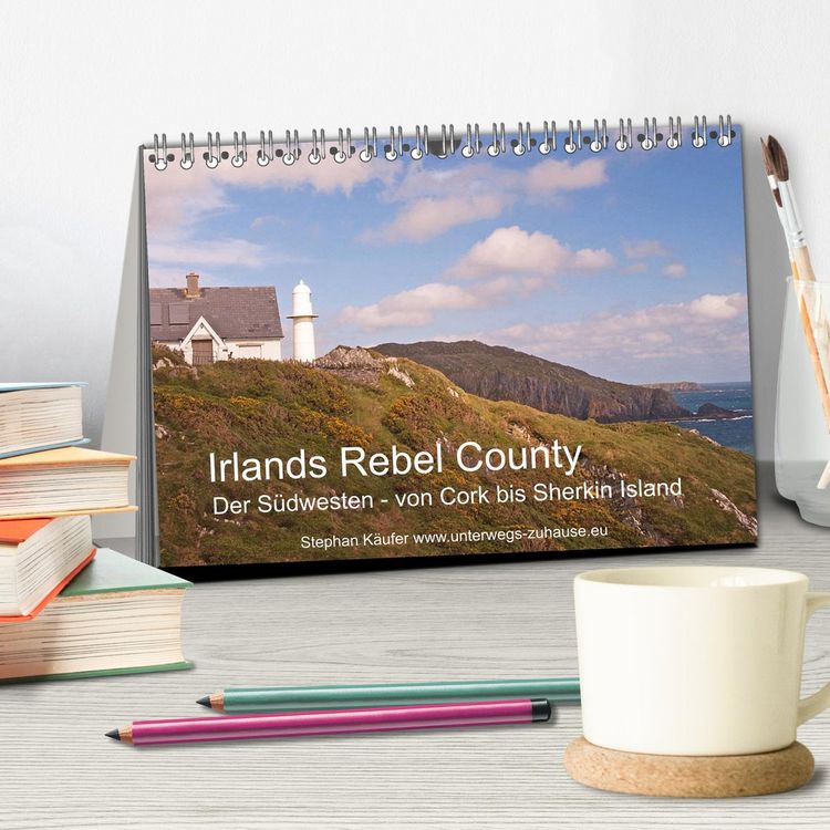 Produktbild: Irlands Rebel County, der S&uuml;dwesten von Cork bis Sherkin Island (Tischkalender 2026 DIN A5 quer), CALVENDO Monatskalender