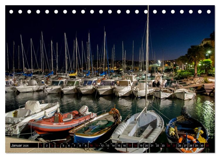Produktbild: Riviera und Mehr - Nizza, Cannes, San Remo, Monaco (Tischkalender 2026 DIN A5 quer), CALVENDO Monatskalender